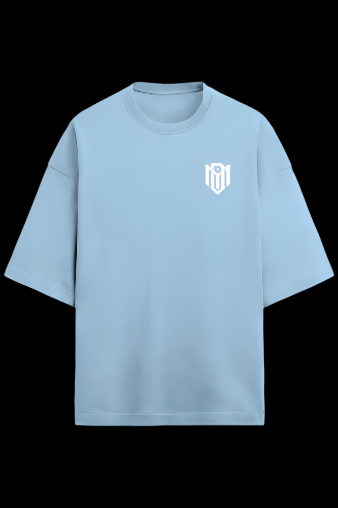 Pastel Blu Oversized Tee