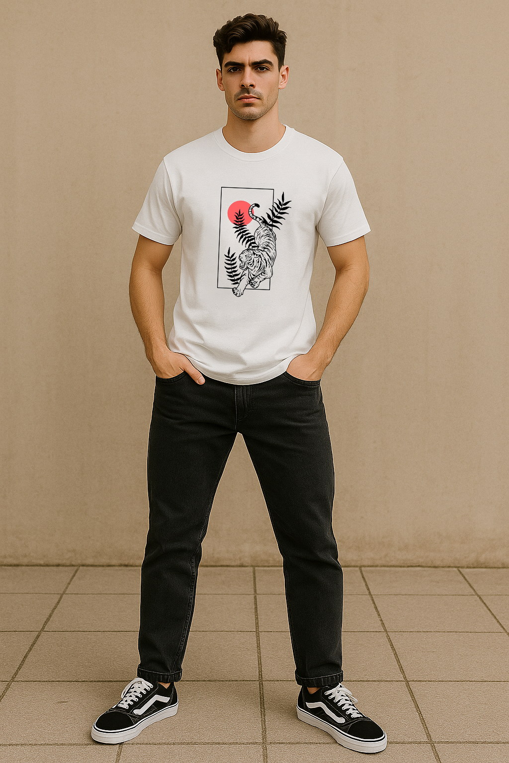 Wild Bloom Lightweight Oversized Tee