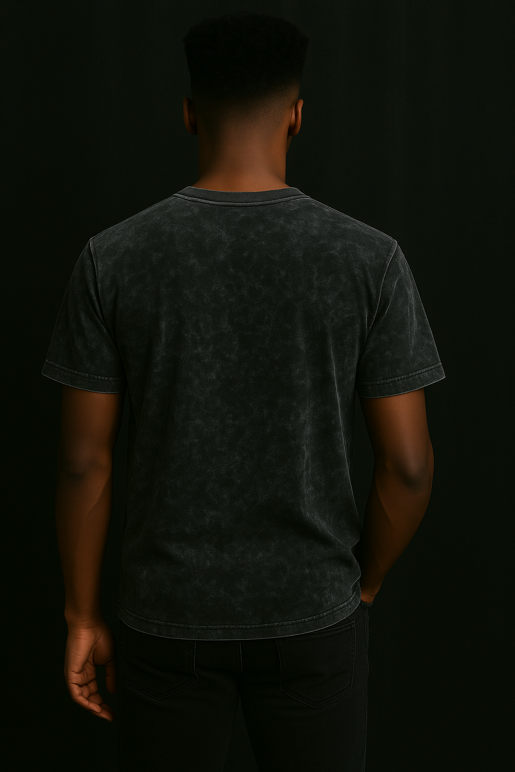 Grunge Core Acid washed Oversized Tee - Davian Miro Edition