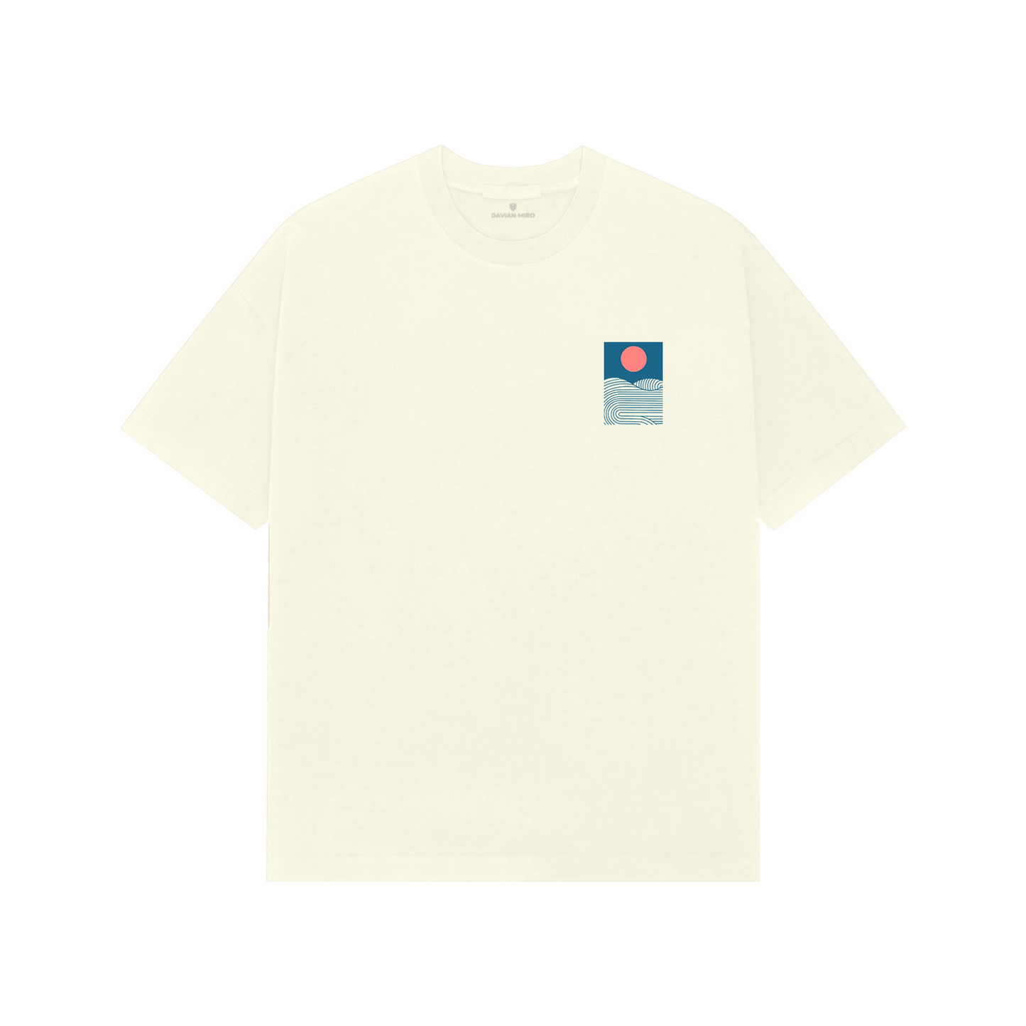 Tropical Whimsy Oversized Tee