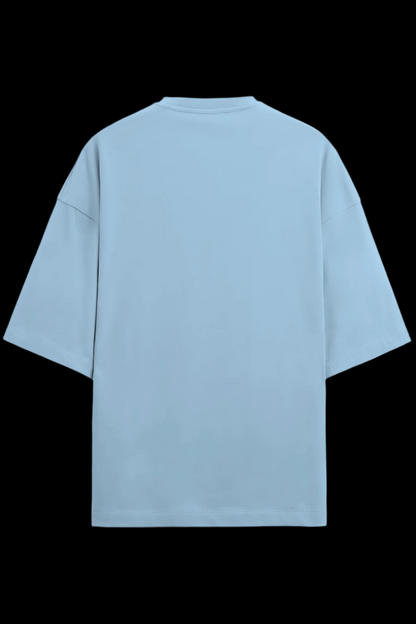 Pastel Blu Oversized Tee