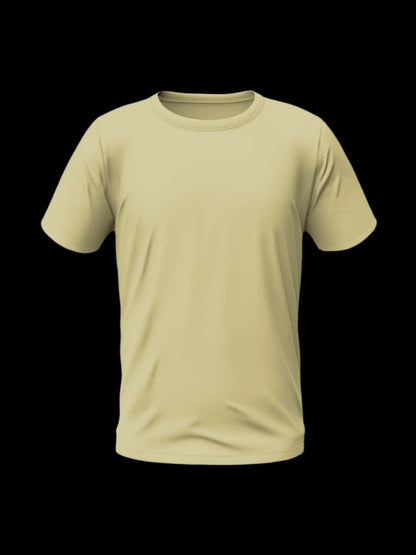 Men's Regular solid short sleeve T-shirt