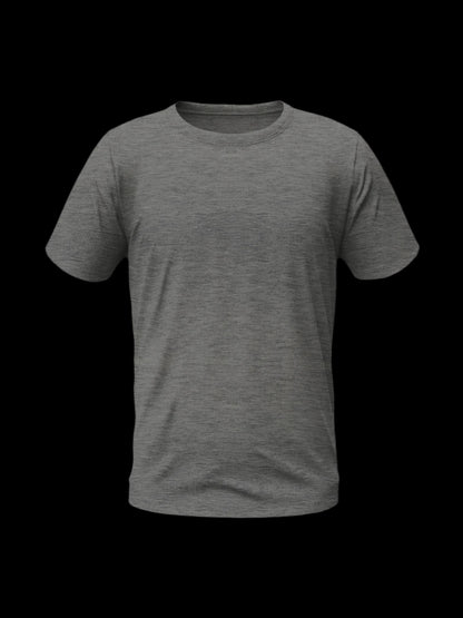 Men's Regular solid short sleeve T-shirt