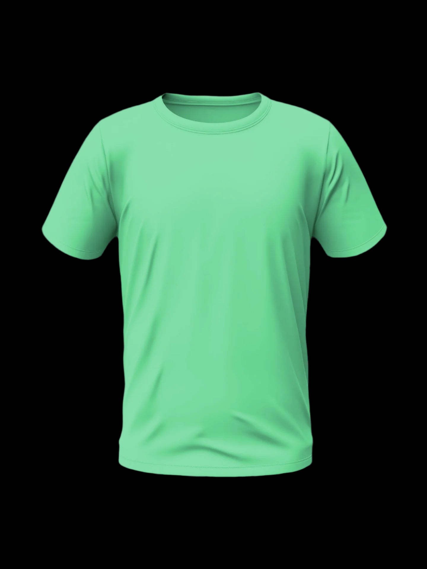 Men's Regular solid short sleeve T-shirt