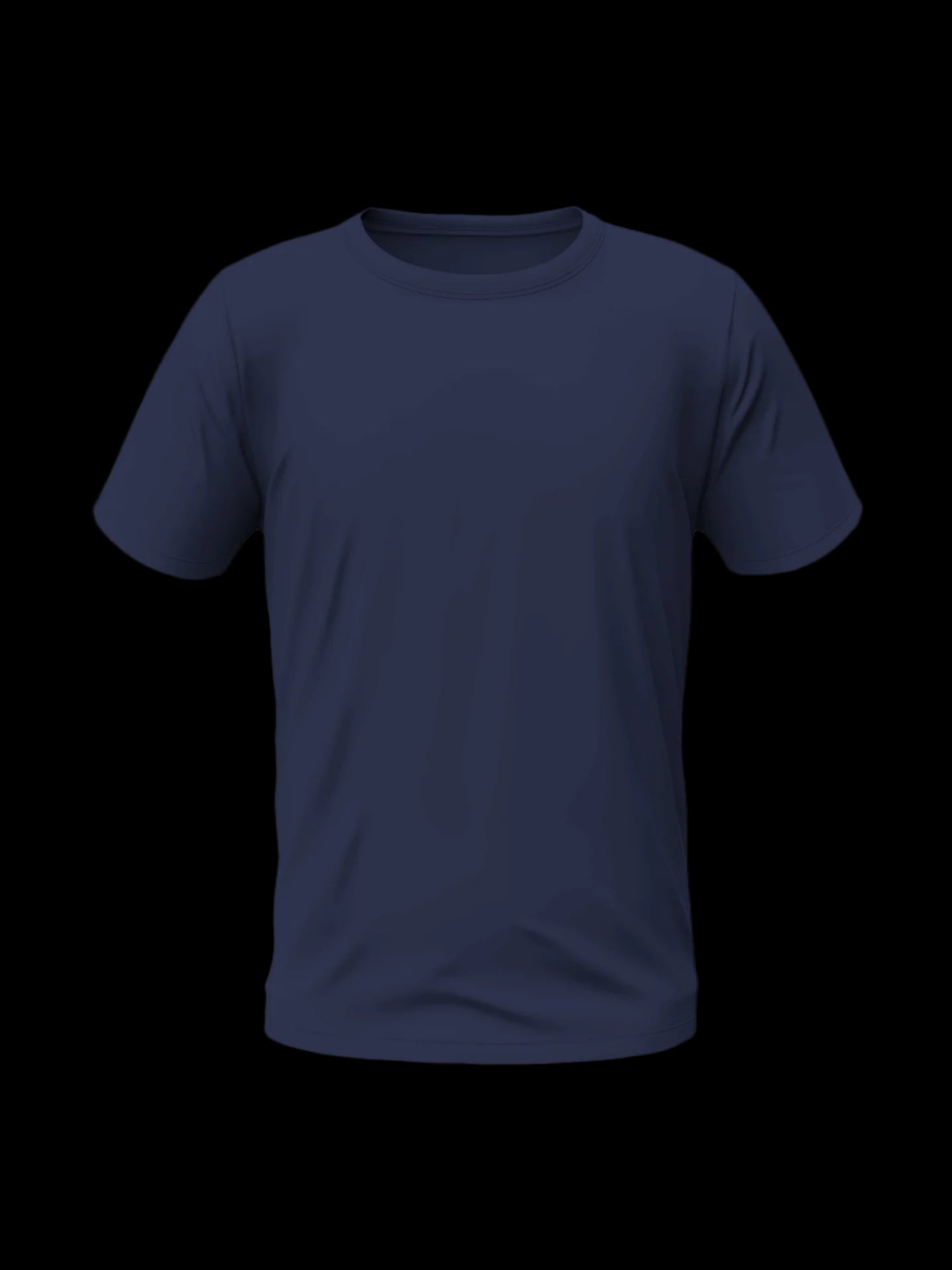 Men's Regular solid short sleeve T-shirt