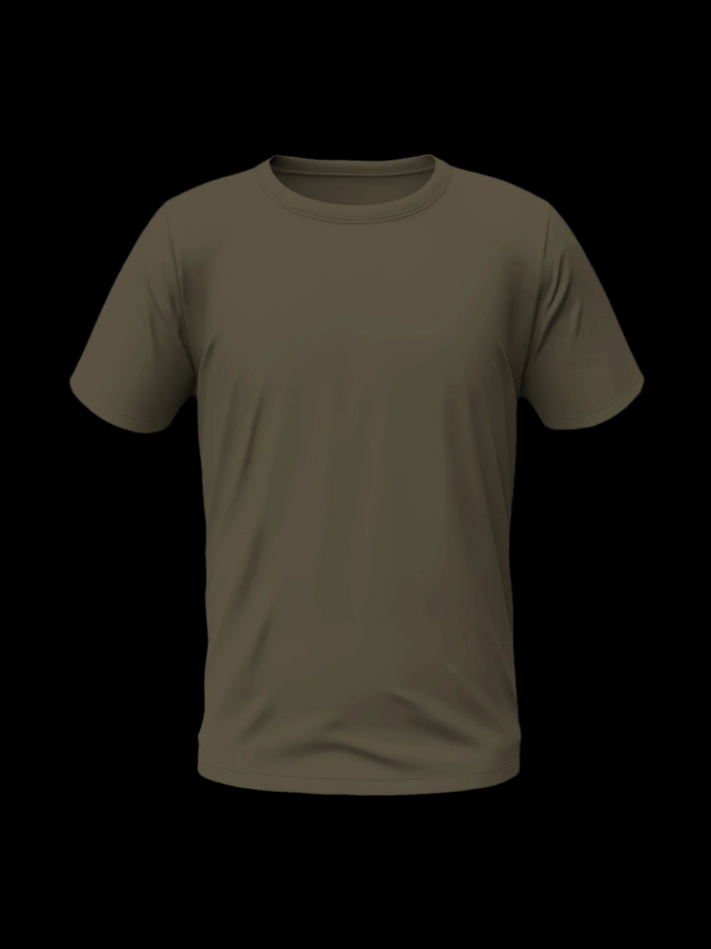 Men's Regular solid short sleeve T-shirt