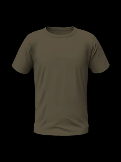 Men's Regular solid short sleeve T-shirt