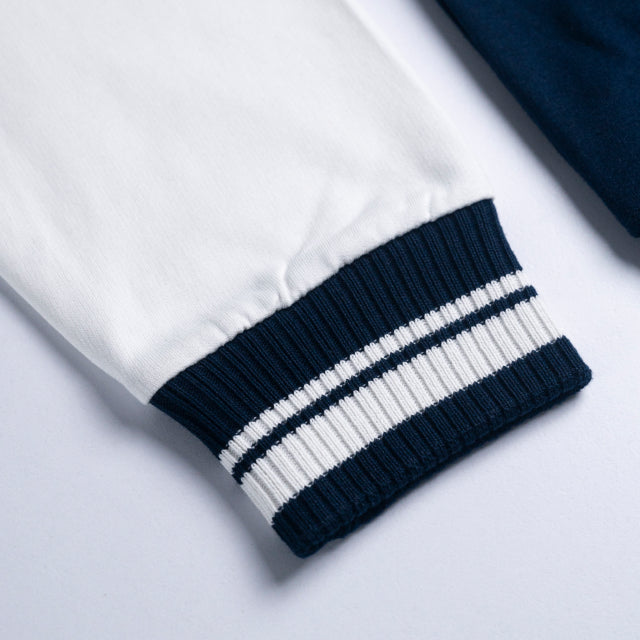 Classic Varsity Jacket with Embroidered Logo