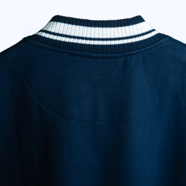 Classic Varsity Jacket with Embroidered Logo
